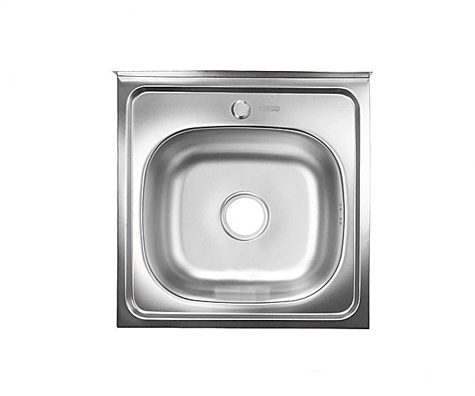 Мойка накладная MONRO 5050 (06/160) Decor квадратная KD_1889601687 фото