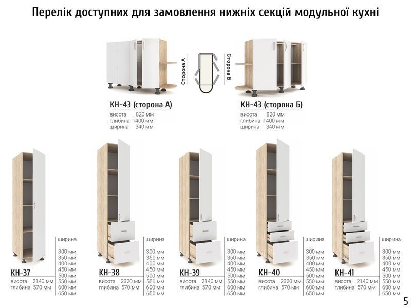 Кухня Фиоре 2.0 В Киевский Стандарт 3007_В фото