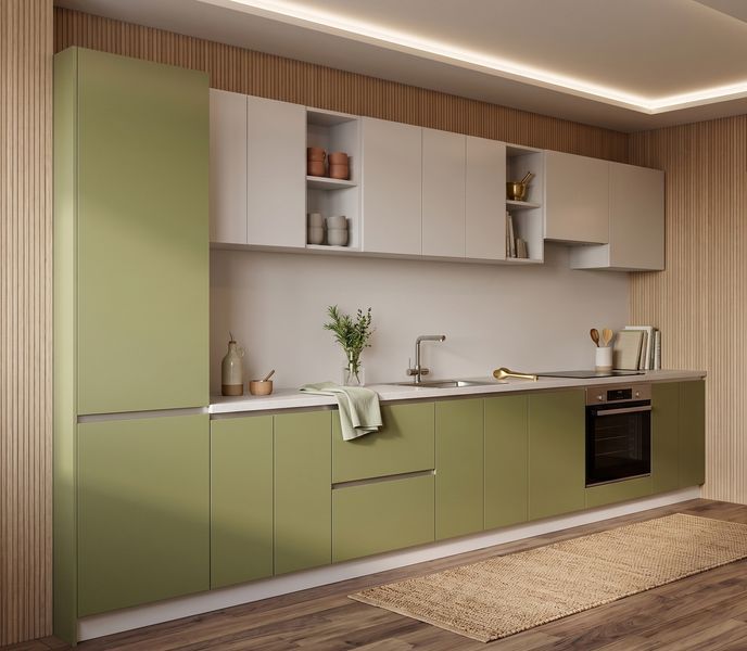Кухня Сильвия 3.95 м Kuhnimaket sil_0001 фото