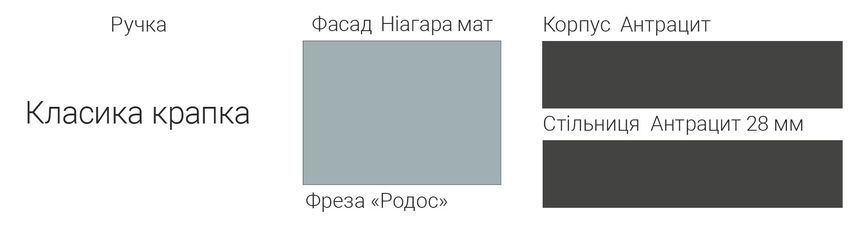 Кухня Лора софт 2.0 м Киевский Стандарт 3505 фото