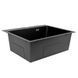 Мойка Handmade MONRO 6050 (2.50/0,55/220) Black Dekor с отверстием KD_2571593633 фото 4