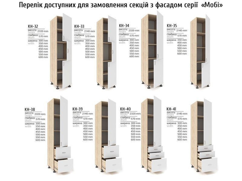 Кухня Мобі 2.6 м А Київський Стандарт 1705 фото
